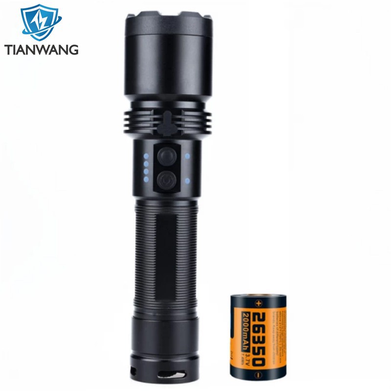 Multi-function Ultra-Bright Tactical LED Flashlight With Detachable Battery